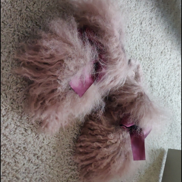 Ugg Mongolian fluff coquette slippers - Picture 4 of 4
